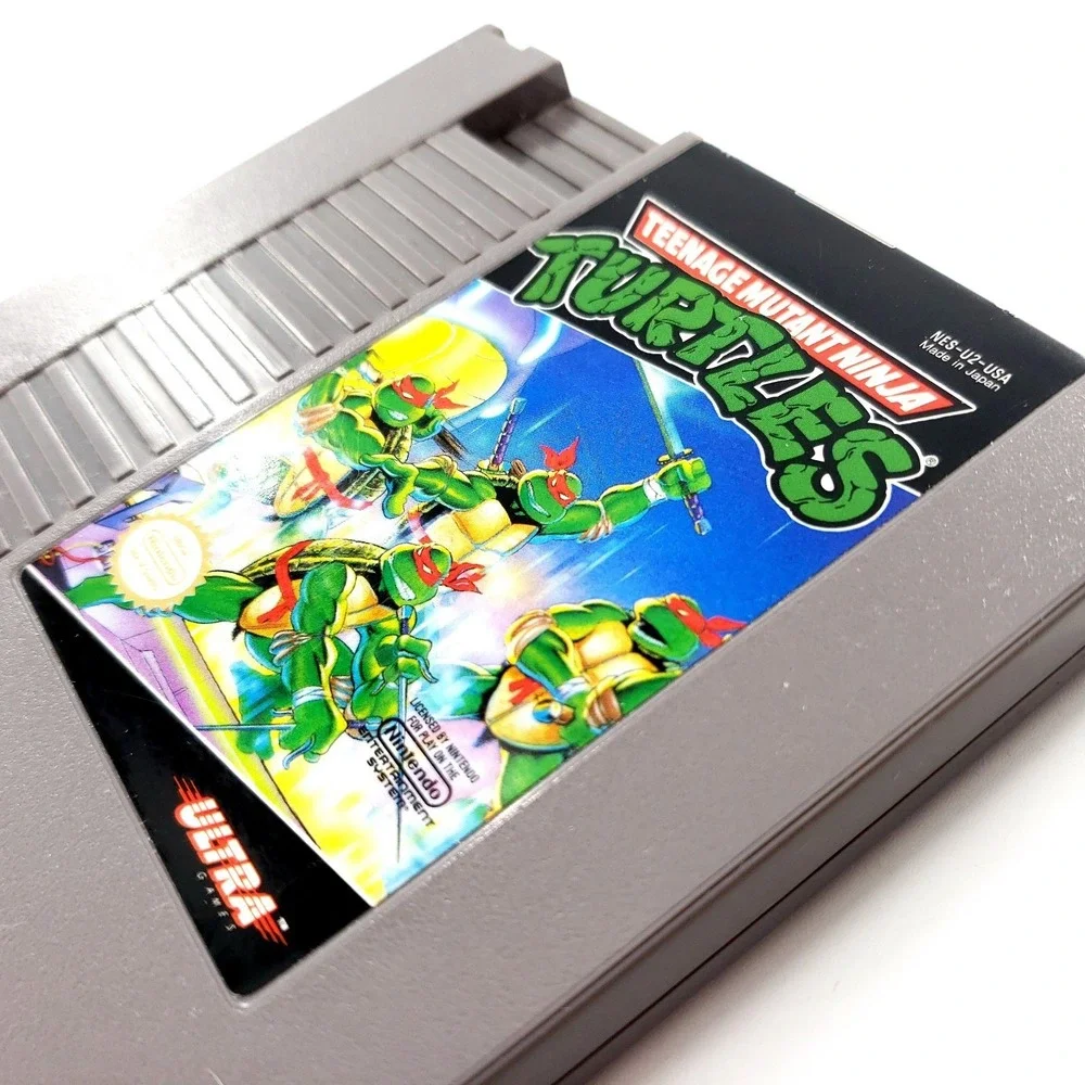 Teenage Mutant Ninja Turtles (Nintendo NES, 1989) Authentic Cart Only Tested